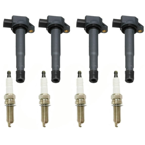 4 Direct Ignition Coils & Platinum Spark Plugs For 2007-2012 Acura RDX 2.3L