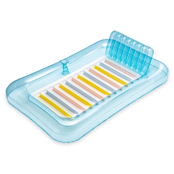 Funsicle Sunbeam Tanning Tub, 5.5ft Inflatable Lounge & Float, Age 14 and up
