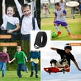 thumbnail image 6 of Boy's Belt Kids Canvas Web Belt Football Belt with Double D-ring Buckle Back to School Gift, 6 of 7
