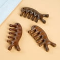 thumbnail image 2 of Golden Sandalwood Head Massager & Comb Stimulate Scalp Relax Muscles Promote Circulation, 2 of 6