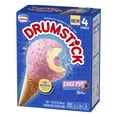 thumbnail image 2 of Drumstick Smooth Cake Pop Ice Cream Cones 18.4 oz, 4 Count Cardboard Box Frozen, 2 of 8