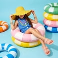 thumbnail image 4 of Cushionaire Pool-K Jelly Sandals for Girls, Water Friendly Slip-On Slides with Double Adjustable Buckles, Comfortable Everyday Wear Kids Sandals, 4 of 17