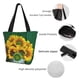 thumbnail image 4 of Disketp Sunflowers in Bucket Bolsa de Hombro Casual para Mujer, Bolso Cruzado para Compras, Viajes y Uso Diario, 4 of 6