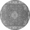 thumbnail image 1 of Ahgly Company Indoor Round Medallion Gray Traditional Area Rugs, 6' Round, 1 of 1