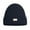 Navy Blue, variant on Men Winter Hat Knitted Pure Color Elasticity Thick Ear-protecting Cap Father Grandfather Headwear Outdoor Cap