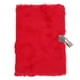 thumbnail image 1 of Cuaderno creativo y encantador Moda A5 Plush Notebook Planner Organizador Organizador Cuaderno diario (Rojo), 1 of 5