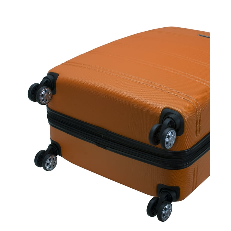 Rockland Luggage Melbourne 3 Piece Hardside Luggage Set - Walmart.com
