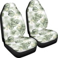 thumbnail image 3 of XYZCANDO Elastic Vehicle Seat Covers Auto Sedan SUV, Anti-Slip Washable Front Seats Protector 2 Pack Polyester Fabric Palm Tree Pattern, 3 of 10