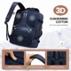 thumbnail image 3 of Mochila de viaje LOVEVOOK de 40 litros para mujer con cubos de embalaje de 17 pulgadas, 3 of 9
