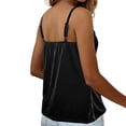 thumbnail image 5 of jjayotai Womens Tank Tops Summer Sleeveless Tops Cowl Neck Backless Shirts Spaghetti Strap Cami Basic Tank Shirts, 5 of 6