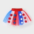 thumbnail image 2 of Kogui Toddler Sequin Skirt Baby Girls Soft Fluffy Tutu Skirt Tulle Dress Skirt Layers Soft for Newborn Toddler 4T 5T (Red,4-5 Years), 2 of 9
