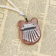 thumbnail image 4 of Piano de madera maciza Piano Kalimba de 8 teclas para principiantes adultos Feliz Sencillez, 4 of 5