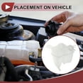 thumbnail image 3 of Ofertas Únicas 1 Pc Tanque de expansión de agua del reservorio de refrigerante del motor para Jaguar S-Type 2000 2001 2002 3.0L 4.0L Botella de reservorio de radiador de refrigerante No.C2C34318, 3 of 6