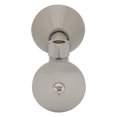 thumbnail image 2 of Westbrass Round Handle Angle Supply Valve with 5 inch Copper Sweat Extension Tube, Satin Nickel, 2 of 5