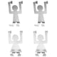 thumbnail image 1 of GOOHOCHY 4 ganchos para armarios, colgadores de puerta y almacenamiento, 1 of 8
