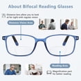 thumbnail image 4 of Gafas de lectura bifocales EASY READ TR90 para hombre, 2 pares, 4 of 6