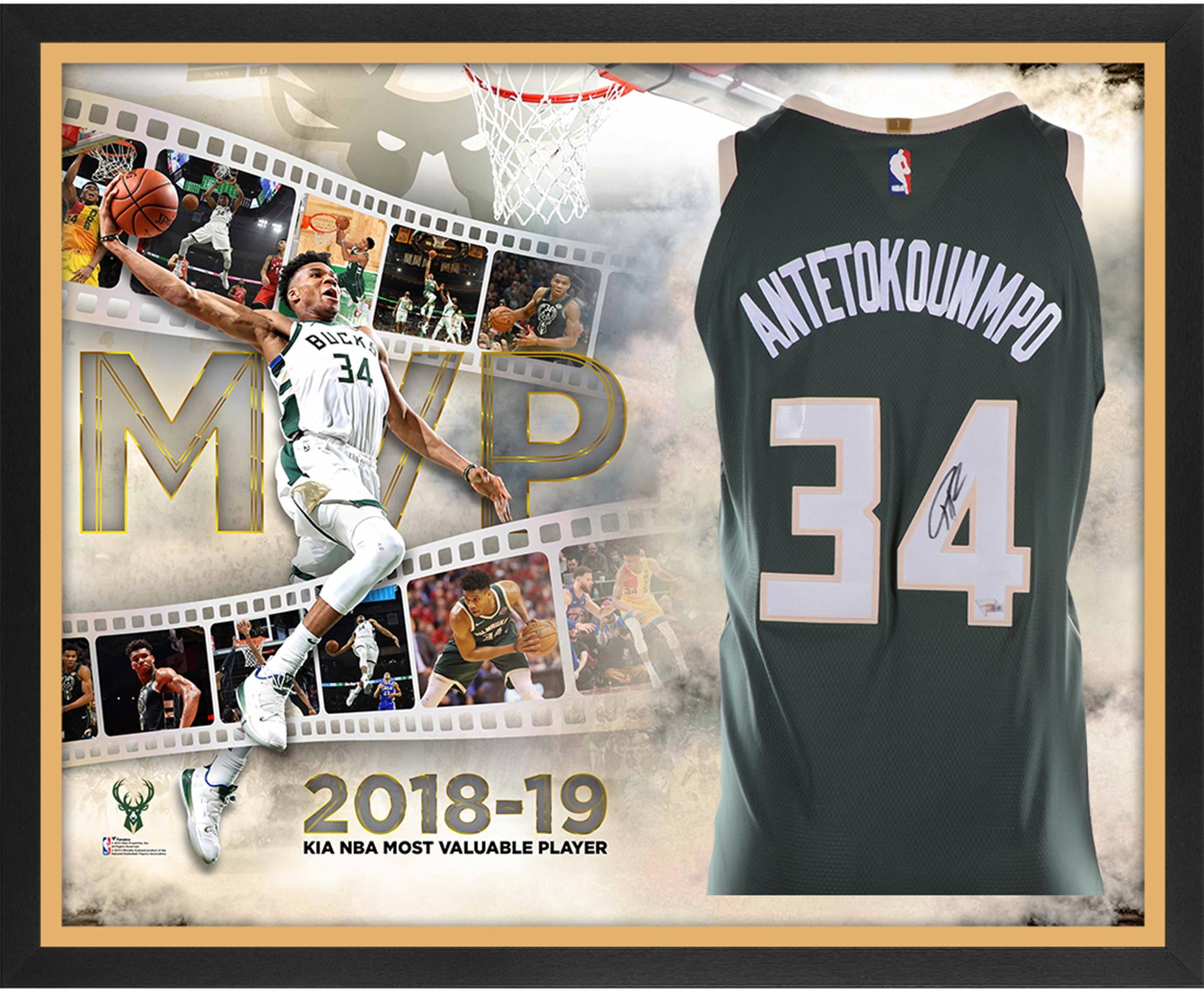 giannis framed jersey