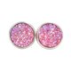 thumbnail image 2 of Pendientes Gotas Minnieouse de acero inoxidable color rosa, 2 of 6