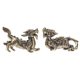 thumbnail image 1 of 2PCS Brass Pi Xiu Kylin Decorations Blessing Pi Xiu Kylin Desktop Adornment Delicate Pi Xiu Crafts Decor Creative Household Ornament for Home Dorm, 1 of 3