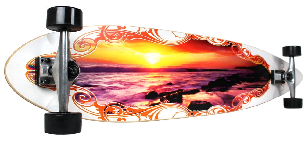 krown sunset city surf longboard