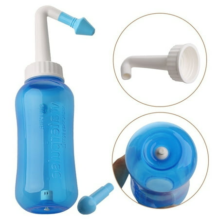 300/500ml Nasal Wash Neti Pot Nose Cleaner Bottle Nasal Irrigator Nasal Wash Pot Children Baby Nose