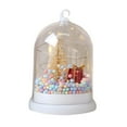 thumbnail image 3 of de Navidad LED en cúpula, decoraciones de mesa navideñas, adorno de Navidad, artesanía DIY para sala de estar, decoración de fiesta y Festival Luz cálida C, 3 of 8