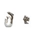 thumbnail image 1 of Figuras de búho, estatua de delfín de cerámica, escultura de animal de resina, artesanías artificiales con superficie lisa, adecuadas para sala de est, 1 of 8