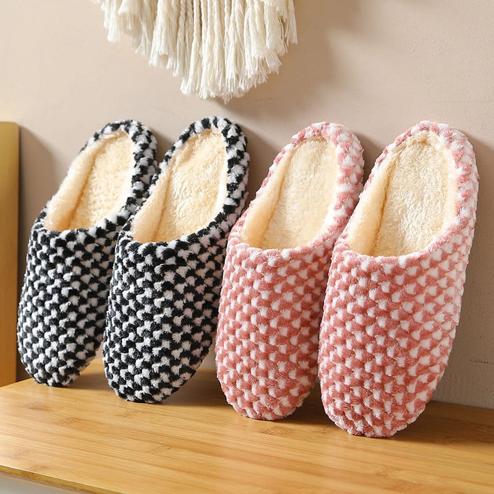 Chaussons/pantoufles Mousse Mémoire - Homme/femme - Antidérapants, Chauds - Intérieur/extérieur - Confortables - 3