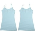 thumbnail image 5 of ToBeInStyle Women's Long Tank Top w/ Adjustable Spaghetti Straps, 5 of 8