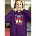 thumbnail image 2 of Better Than A Corgi? Two Corgis! Hoodie Women -Image by Shutterstock, Female 4X-Large, 2 of 4