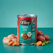 Ol Roy Country Chicken Stew Flavor Cuts in Gravy Wet Dog Food, 13.2 oz Can