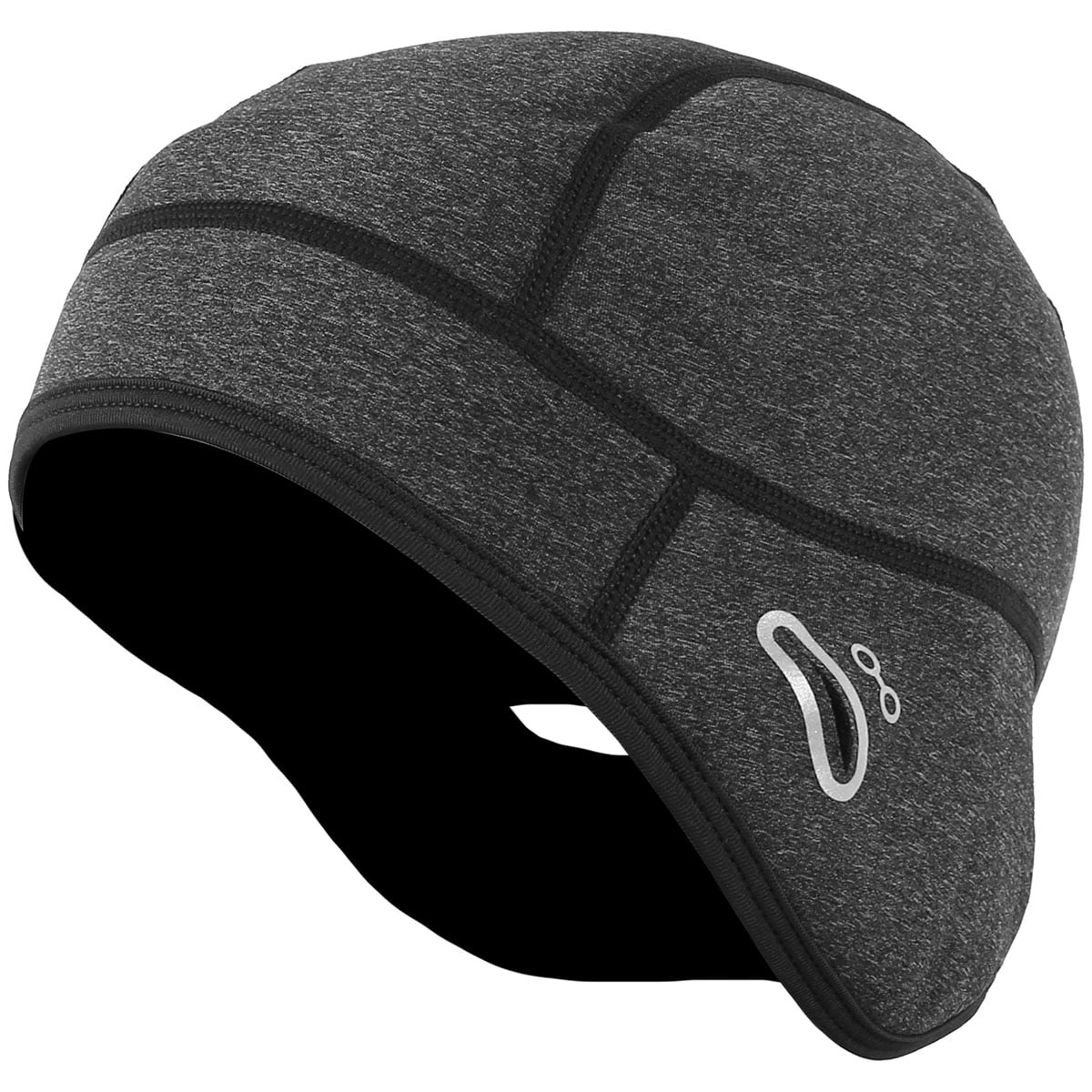 Helmet Liner Skull Cap Cycling Headgear Sports Breathable Beanie Dark Gray 