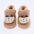 thumbnail image 6 of Fozruso Baby Girls Boys Warm Shoes Soft Sole Booties Snow Boots Comfortable Shoes Toddler Warming And Fashion Shoes Sizes 4 Toddler(Brown), 6 of 6