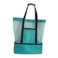 thumbnail image 4 of yuksok Beach Tote Bag Lightweight Leakproof Waterproof for Picnic Party Pool green, 4 of 9