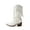 WHITE, variant on Girls Cowboy Boots with Tassel Fringe Western Cowgirl Boots Stylish Comfortable Pull-On Design for Kids & Toddlers