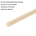 thumbnail image 4 of Wooden Dowel Rods,50cm/20" Round Dowel Rod Wood Sticks,4mm/0.16" Stick,200 Pack, 4 of 6