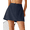 Dark Navy, variant on G4Free Lightweight Tennis Skirts for Women - 15" Athletic Yoga Wasit Skirt Casual Golf Skorts Inner Shorts with 2 Pockets