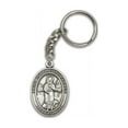 thumbnail image 2 of Antique Silver St. Isidore the Farmer Keychain, 2 of 2