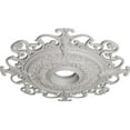 thumbnail image 3 of 38 3/8"OD x 6 5/8"ID x 2 7/8"P Orleans Ceiling Medallion (Fits Canopies up to 8 1/4"), Hand-Painted Ultra Pure White, 3 of 6