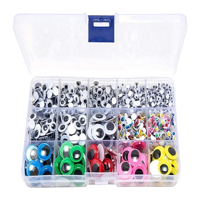 Multicolor Dolls Eyes Wiggle Paquete de 1500 manualidades Inicio Hecho Accesorios