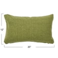 thumbnail image 2 of Creative Co-Op Woven Canvas Lumbar Pillow Cover, 2 of 5