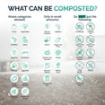 thumbnail image 5 of Luma Electric 2.5L Black Countertop Composting Bin with Odor-Free Activated Carbon Filtration, 5 of 12