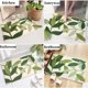 thumbnail image 4 of Bath Mat, Absorbent Non-Slip Soft and Skin-Friendly Bathroom Rug Green Leaves Patterns 45x65 cm, 4 of 5