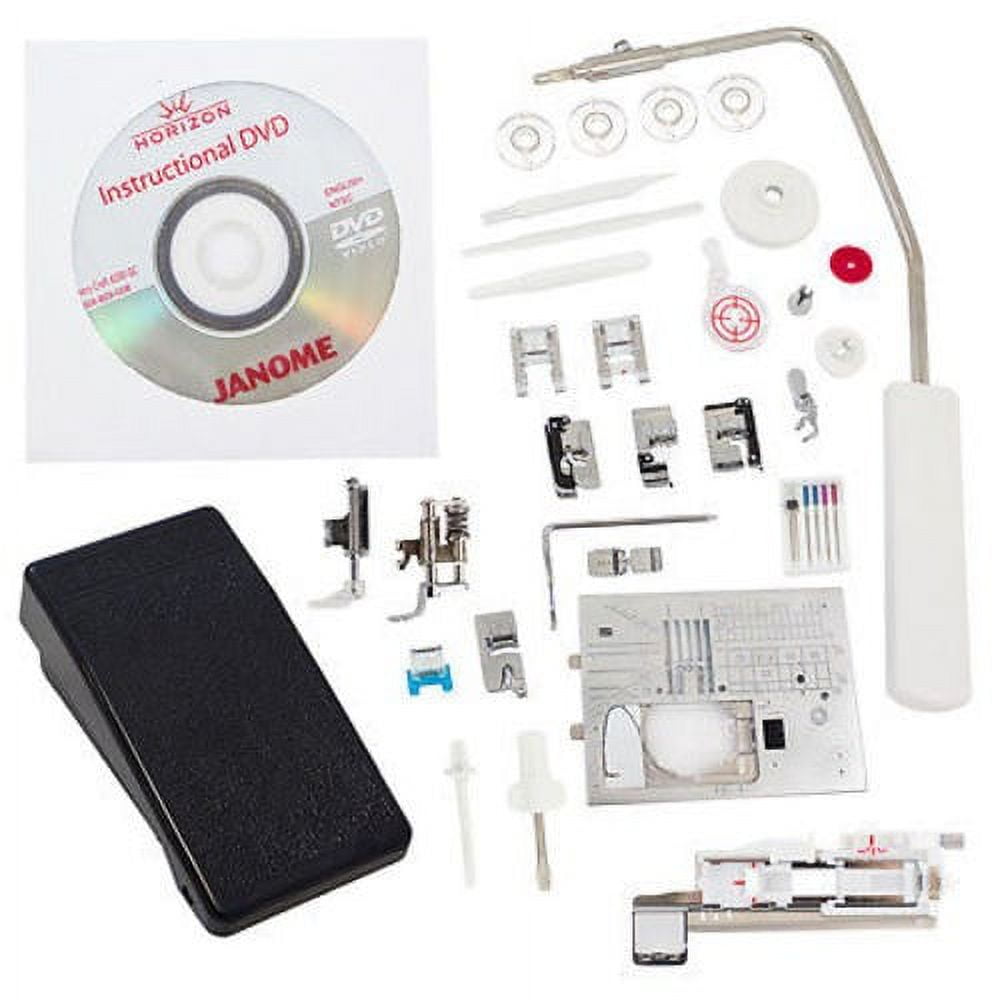 Janome Memory Craft 8200QCP Special Edition with Extra Wide Extension Table