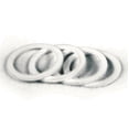 thumbnail image 4 of SpeedFX Washer 579089 Round Hole; -8AN; Raw; White; Teflon; Set Of 5, 4 of 4