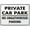 Warning Sign 5, variant on Right to Pass by Permission Subject Control Sign - 8"x12" Metal Sign, Indoor & Outdoor Use