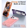thumbnail image 3 of Funda Delgada Mate con Soporte Oculto para iPhone 17 Pro Max 6.9", Negro, 3 of 7