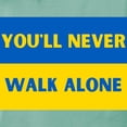 thumbnail image 3 of CafePress - You'Ll Never Walk Alone Pro Ukraine T Shirt - Womens Comfort Colors® Shirt, 3 of 4