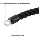 thumbnail image 4 of Tire hacia abajo la cuerda de un solo agarre para tríceps y bíceps, accesorio de ejercicio para máquinas de cables, entrenamiento de polea de gimnasio, 4 of 6