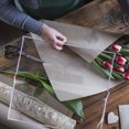 thumbnail image 2 of 20 Sheets Clear Wrap Paper Flower Wrapping Paper Gift Packaging Paper for Bouquet, 2 of 8